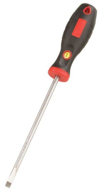 Genius Tools 504+0430 lapos csavarhúzó, 0.5x3.0x75mm termék fő termékképe