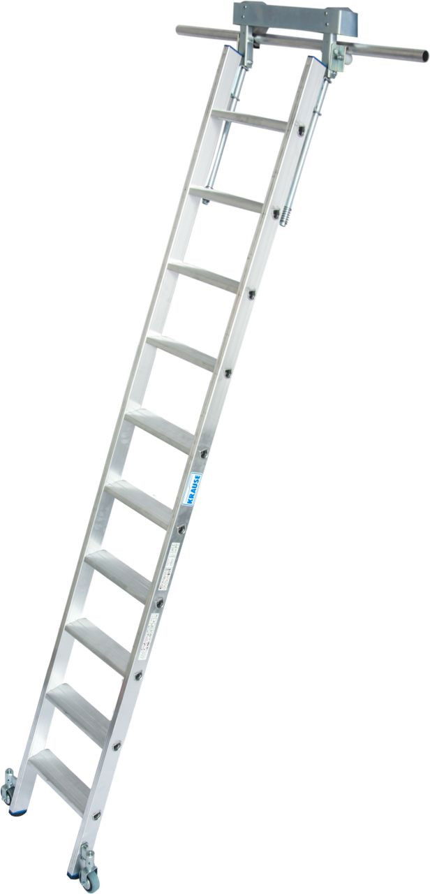 Krause STABILO Professional lépcsőfokos polclétra T-sínrendszerhez, 10 fokos termék fő termékképe