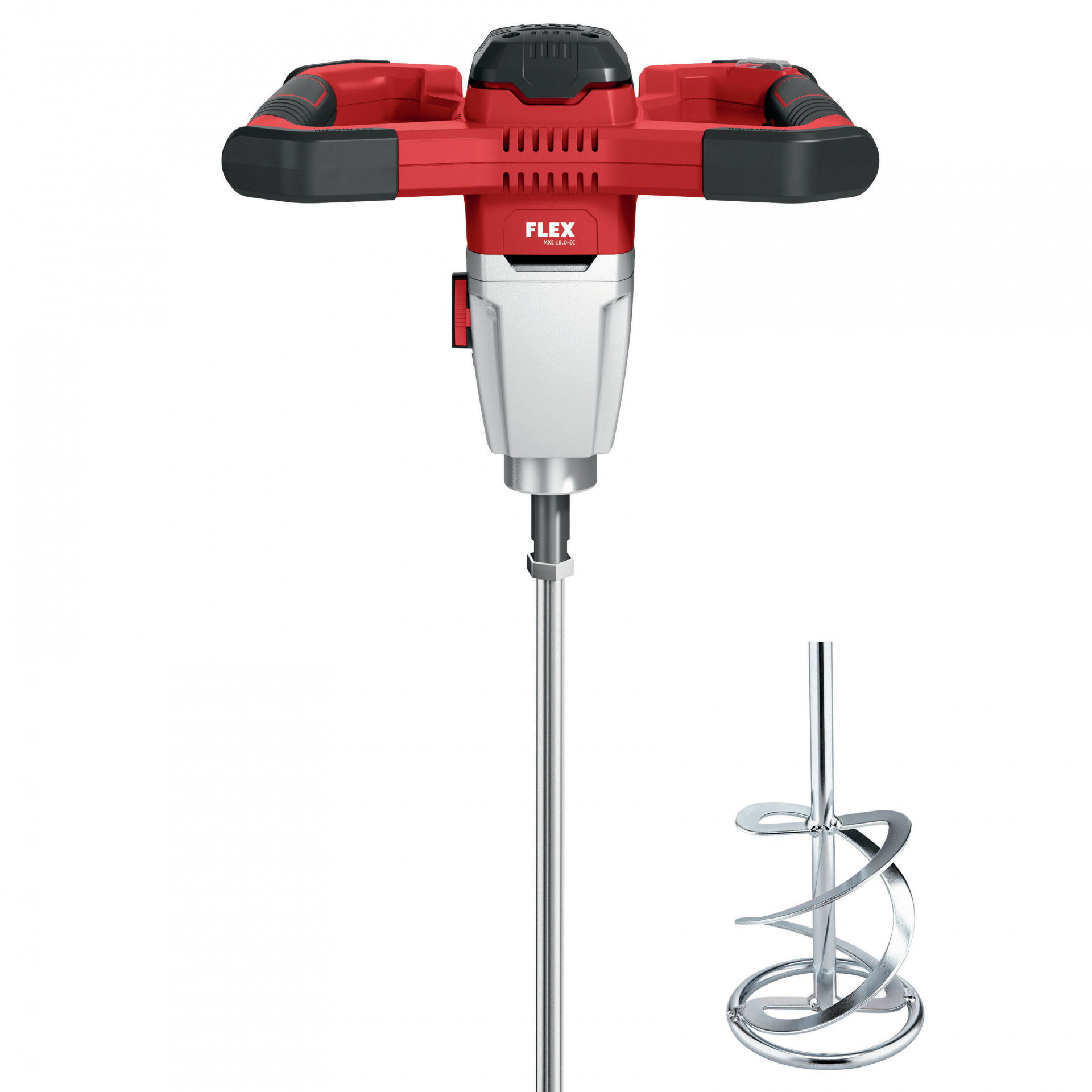 Flex MXE 18.0-EC WR2 120 akkus keverőgép spirál keverőkosárral (akku és töltő nélkül) termék fő termékképe